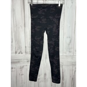 SPANX ECO CARE LOOK AT ME NOW SEAMLESS LEGGINGS CAMO CAMOUFLAGE FULL LENGTH M